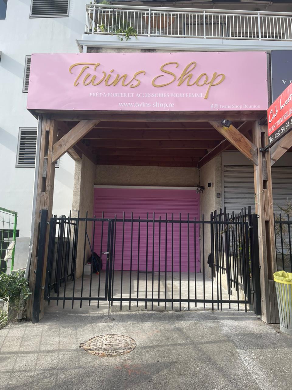 Enseigne Twins Shop